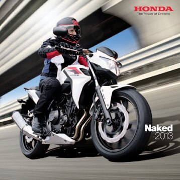 Naked Bikes (PDF, 10.3 MB) - Honda