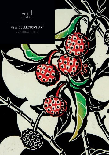 Download PDF catalogue - Art+Object