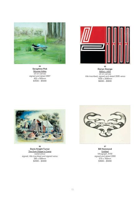 Download PDF catalogue - Art+Object