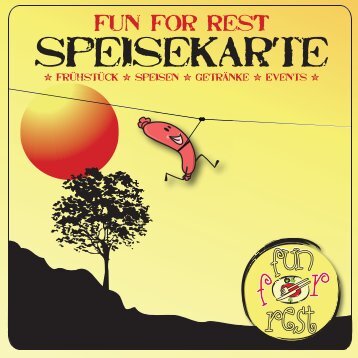 Waldbistro Getränke- und Speisekarte - Fun Forest AbenteuerParks