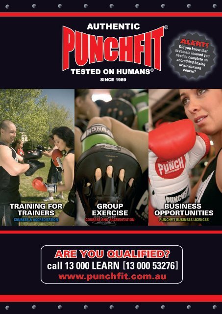 punchfit business licence - Australian Fitness Network