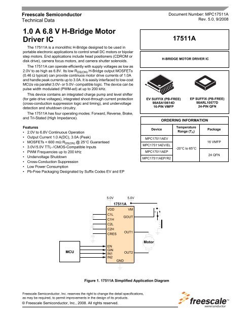 MPC17511A - Freescale