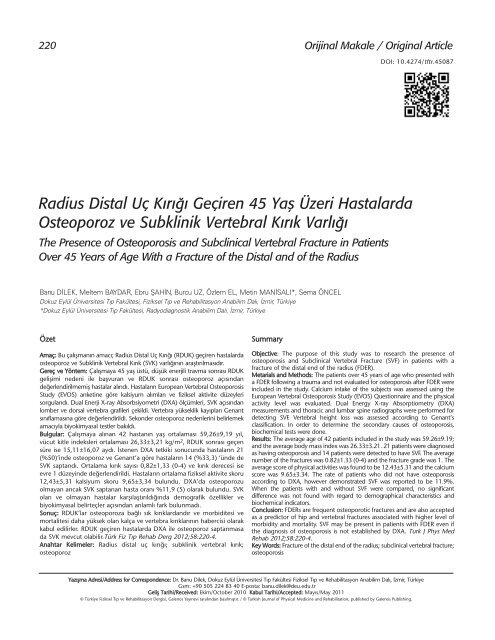 Pdf - FTR Dergisi