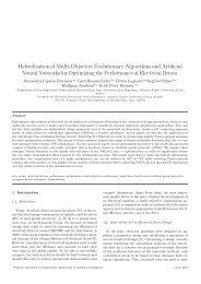 Hybridization of Multi-Objective Evolutionary Algorithms and Artificial ...