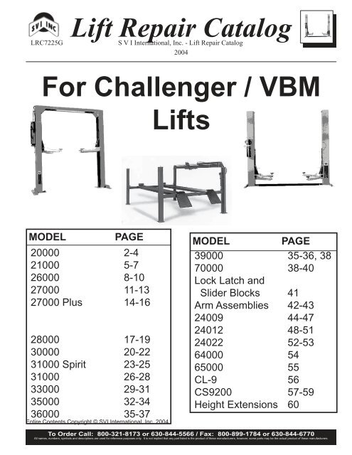 37016 VBM Challenger Ammco Air Release Valve