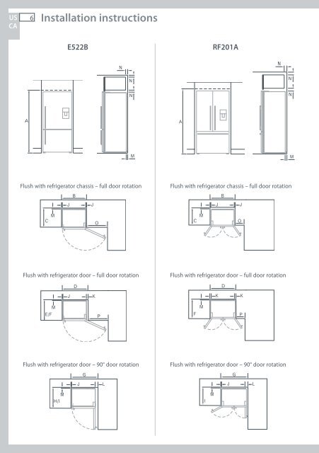 Installation instructions and User guide Instructions ... - Fisher & Paykel