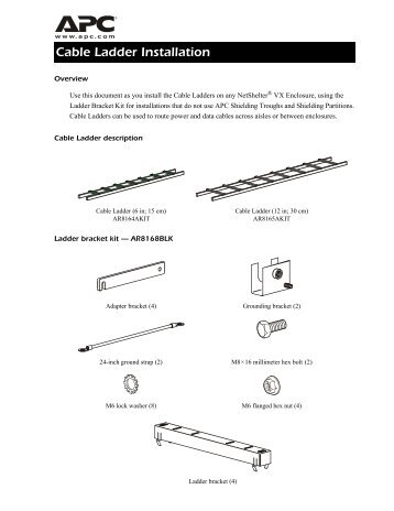 Cable Ladder Installation - Fusion Power System