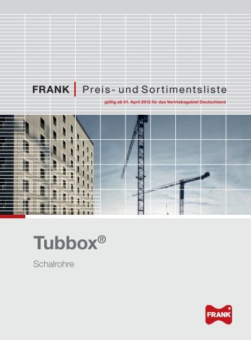 Tubbox® - Max Frank GmbH & Co. KG
