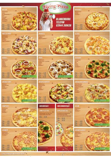 03944 369636 - Flying Pizza