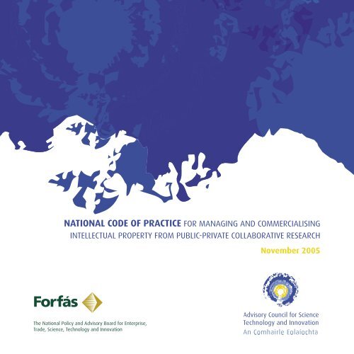 National Code of Practice for Managing Intellectual Property ... - Forfás