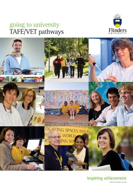 going to university TAFE/VET pathways - Flinders University