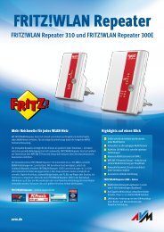 WLAN Repeater 300E und 310 - AVM