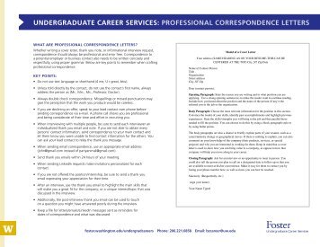 University of washington essay