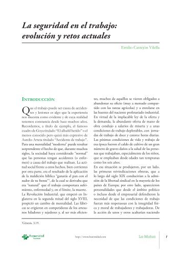 La seguridad en el trabajo: evolución y retos actuales