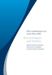Technical Report and Statistics - Fifa