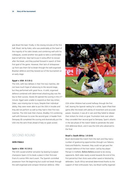 Technical Report and Statistics - Fifa