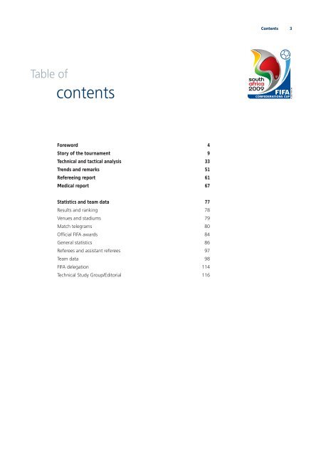 Technical Report and Statistics - Fifa