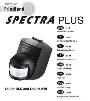 SPECTRA PLUS ENG_ger.qxd - ELV