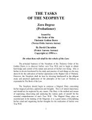 The Tasks of the Neophyte - Foosthole.net