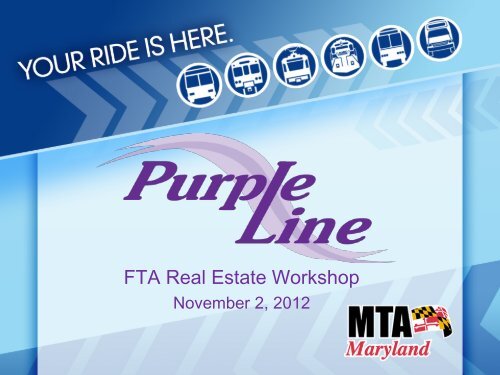 FTA Real Estate Workshop - Federal Transit Administration