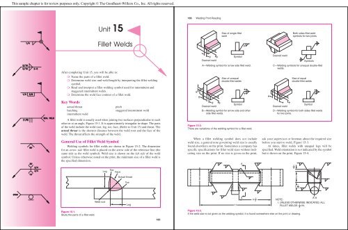 Fillet Weld Size Chart Mm