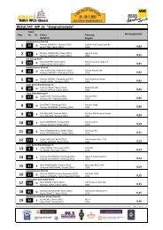 ERGEBNIS-WP13 - Rallye Avus Classic