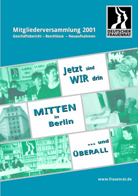 Umzug in die Hauptstadt Berlin - Deutscher Frauenrat