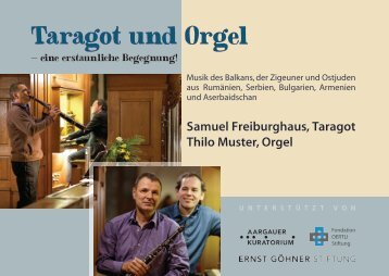 Taragot und Orgel - fricktal24.ch