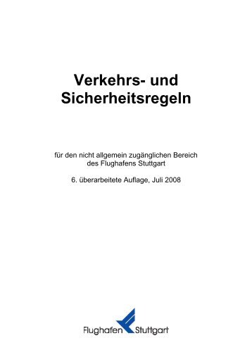 und Sicherheitsregeln für den nicht allgemein zugänglichen Bereich ...