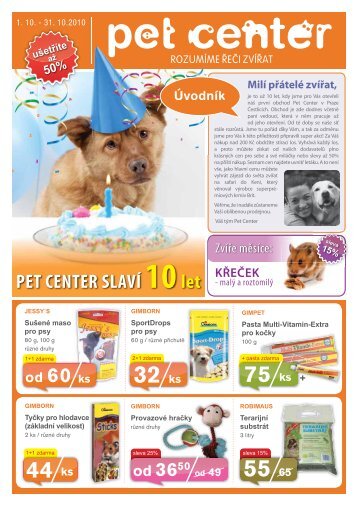 Leták PET CENTER (PDF ~5MB) - OC Futurum Kolín