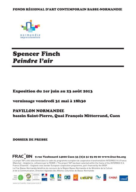 DP Spencer Finch.pdf - FRAC Basse-Normandie