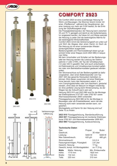 Alde-Zubehörkatalog Compact 3000 (ca. 1,5 MB) - Flair-Arto-Clou ...