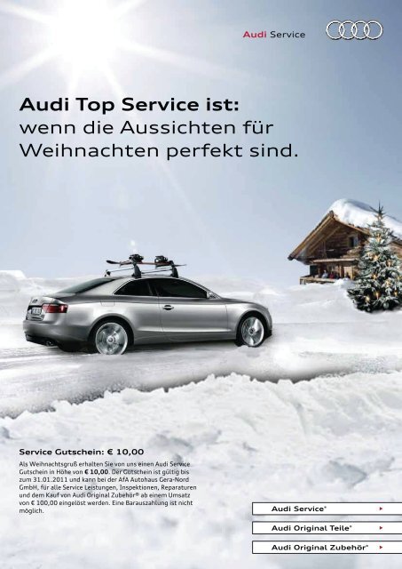 Geschenke und Accessoires - Audi