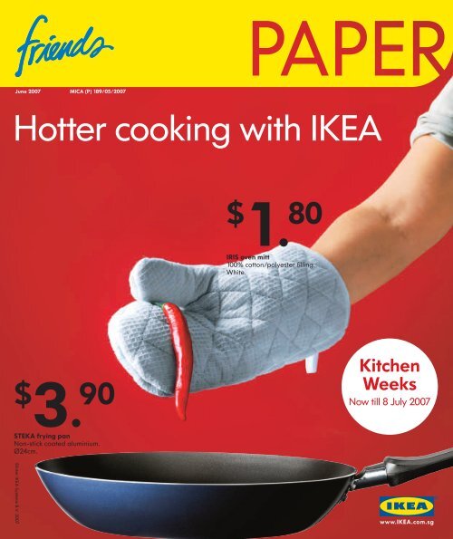 Hotter cooking with IKEA - IKEA FAMILY Singapore - IKEA Singapore
