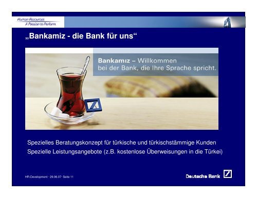 Diversity @ Deutsche Bank - Frauenbeauftragte
