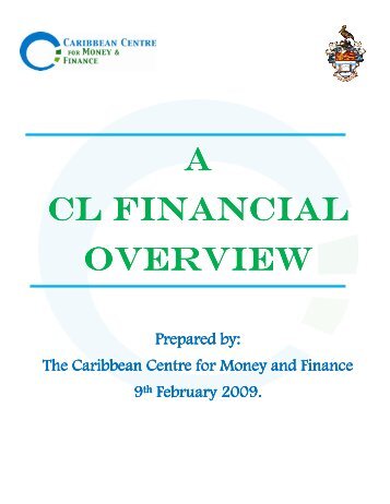CL Financial Limited - Caribbean Centre for Money and Finance