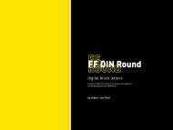 FontFont: FF DIN Round – Digital Block Letters - FontShop