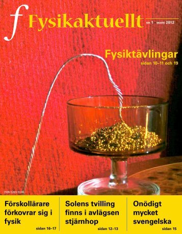2012-1 - Svenska Fysikersamfundet