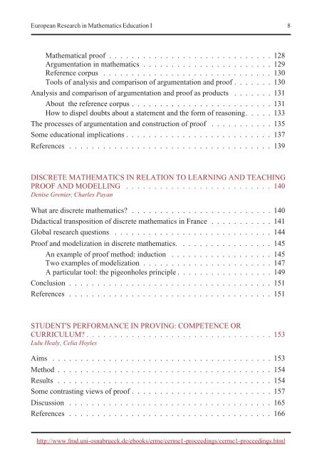 European Research in Mathematics Education I - Fakultät für ...