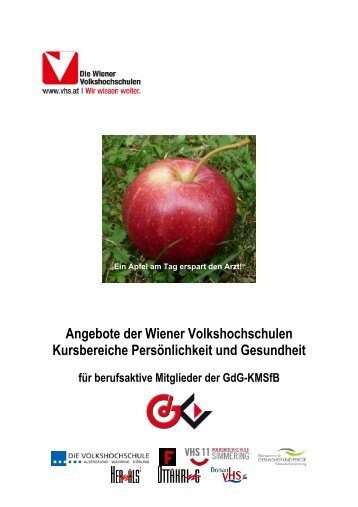 Angebote der Wiener Volkshochschulen - fsg gemeinsam aktiv