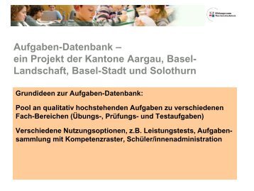 Referat Regina Kuratle - Forum Bildung