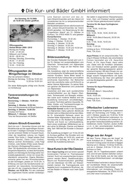 STADTANZEIGER BAD KROZINGEN - Gemeinde Bad Krozingen