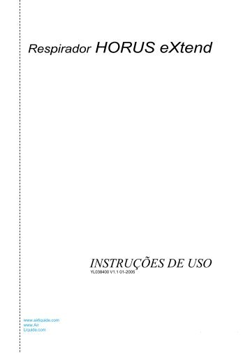 Air Liquide_HORUS EXTEND_Manual Clinico_ANVISA ... - FisioCare