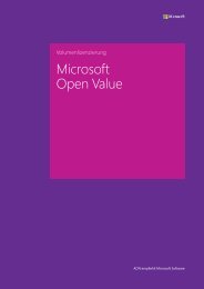 Microsoft Open Value - ADN