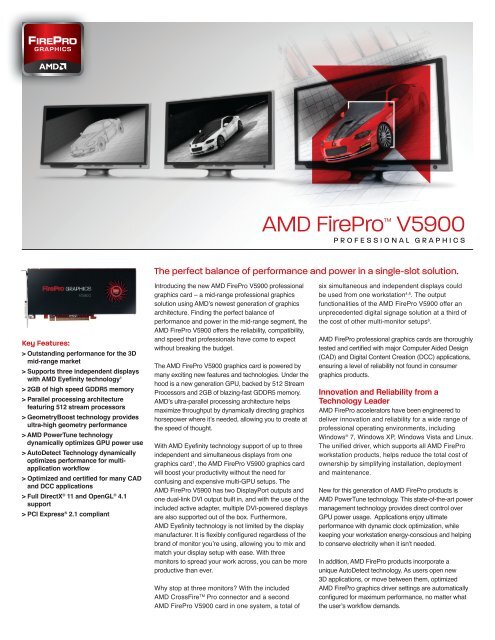 AMD FirePro V5900