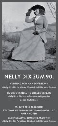 Nelly Dix zum 90. - Forum Allmende