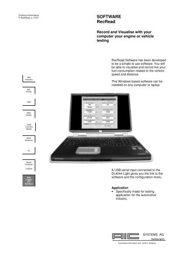 TI RecRead_e_12.07.pdf - AIC Systems