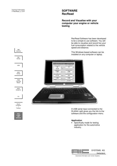 TI RecRead_e_12.07.pdf - AIC Systems