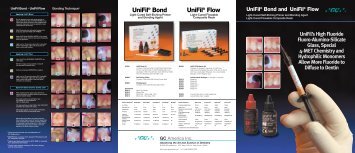 UniFil® Bond UniFil® Flow - GC America