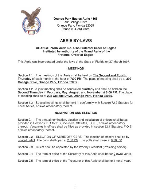 fraternal order of eagles officer handbook fraternal order of eagles officer handbook